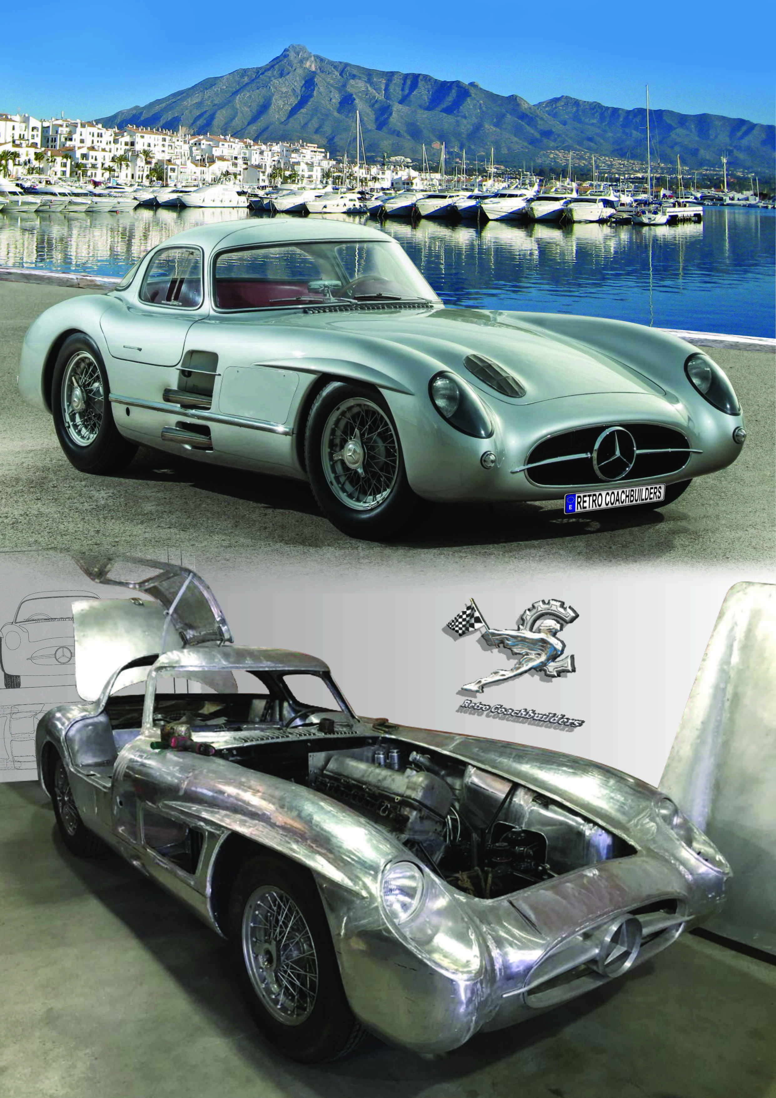 Mercedes 300 SLR Uhlenhaut Coupé Reborn