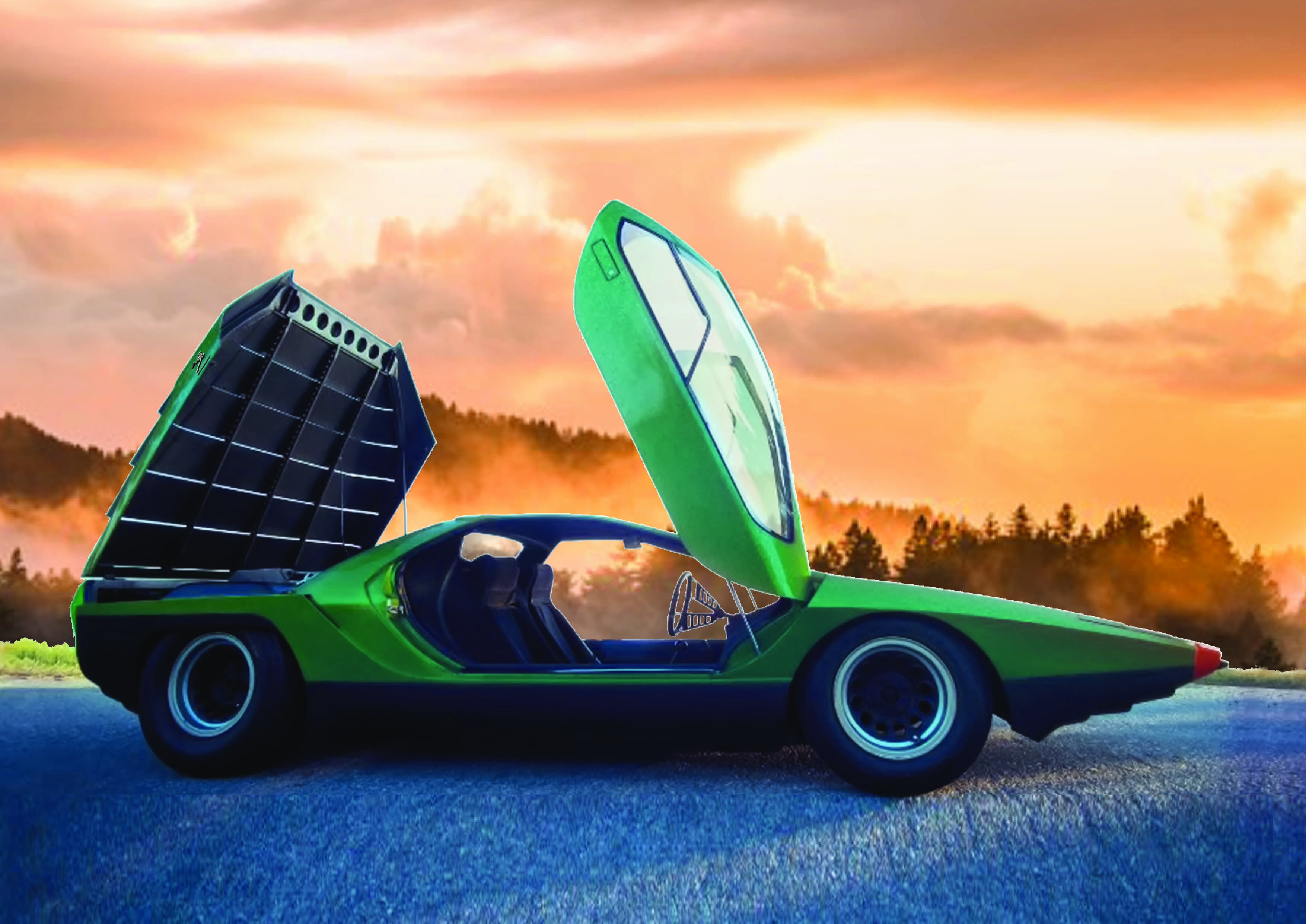 Alfa Romeo Carabo Reborn