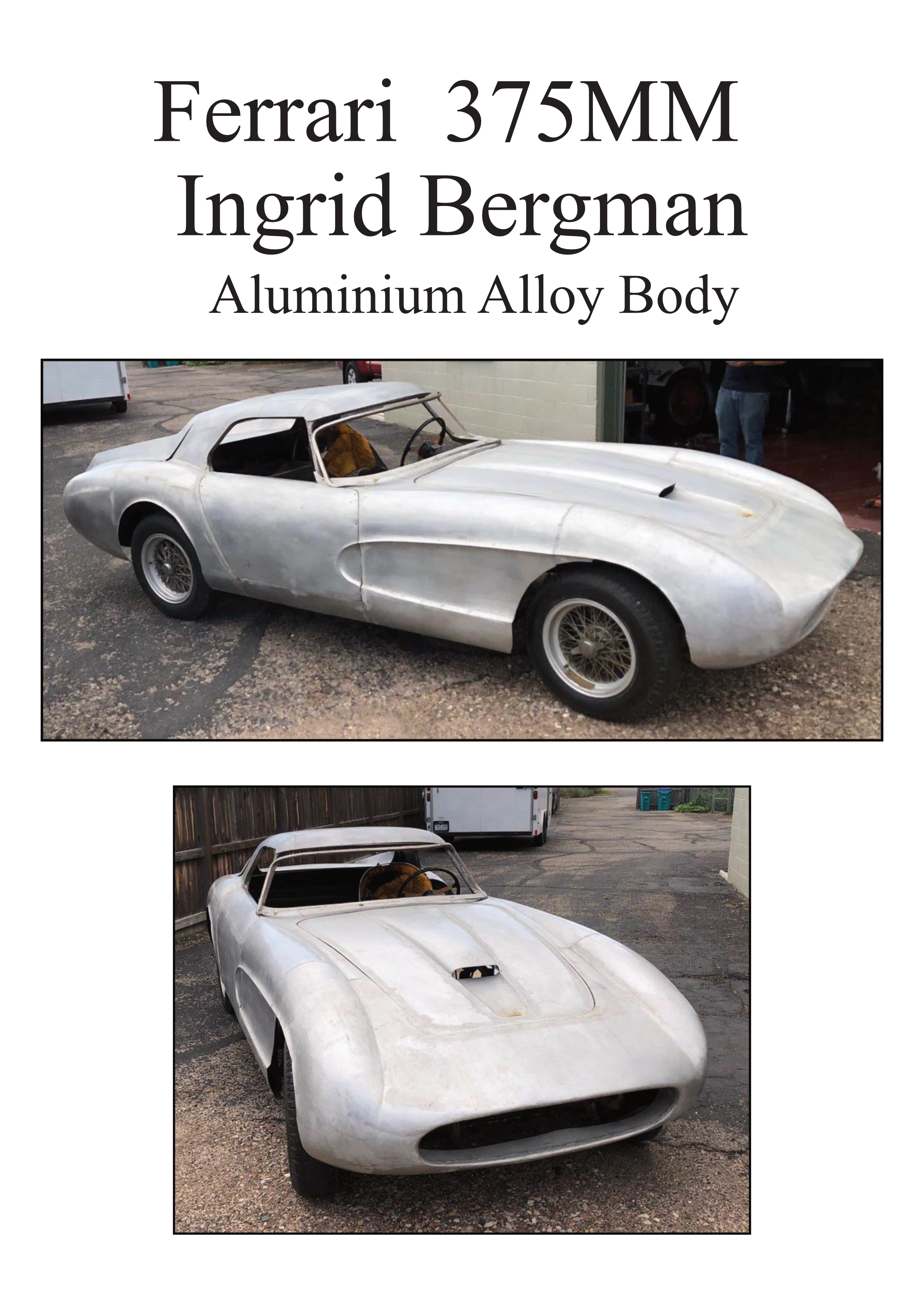 Ferrari 375MM Ingrid RetroCoachbuilders